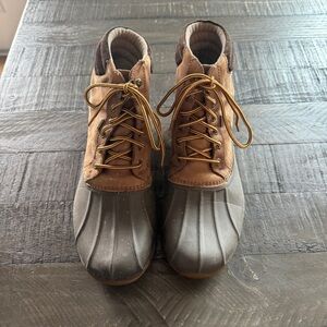 Sperry Men's Avenue Duck Boots - Tan/Brown STS12126 Size 9.5 Outdoor Hiking